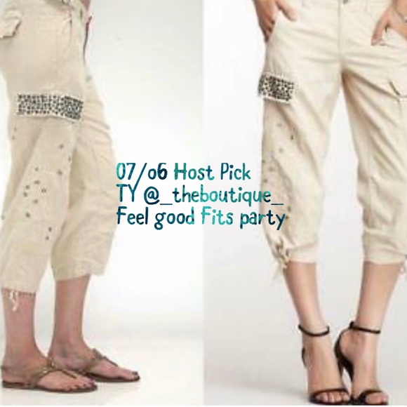 Da-Nang Pants - NWT Da-Nang silk &Cotton Capri sz XS
